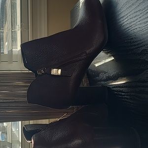 Brown ankle boots